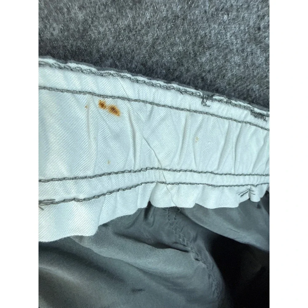 AFTCO Fishing Shorts Gray Mens Size 34 Nylon Cargo Elastic Waist Quick Dry 6in - Picture 5 of 11